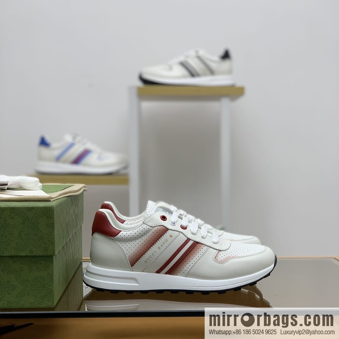Gucci Gucci rubber outsole non-slip men's sports running shoes