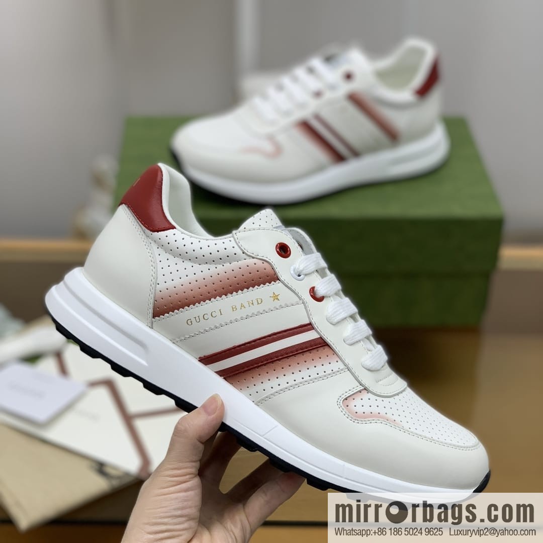 Gucci Gucci rubber outsole non-slip men's sports running shoes