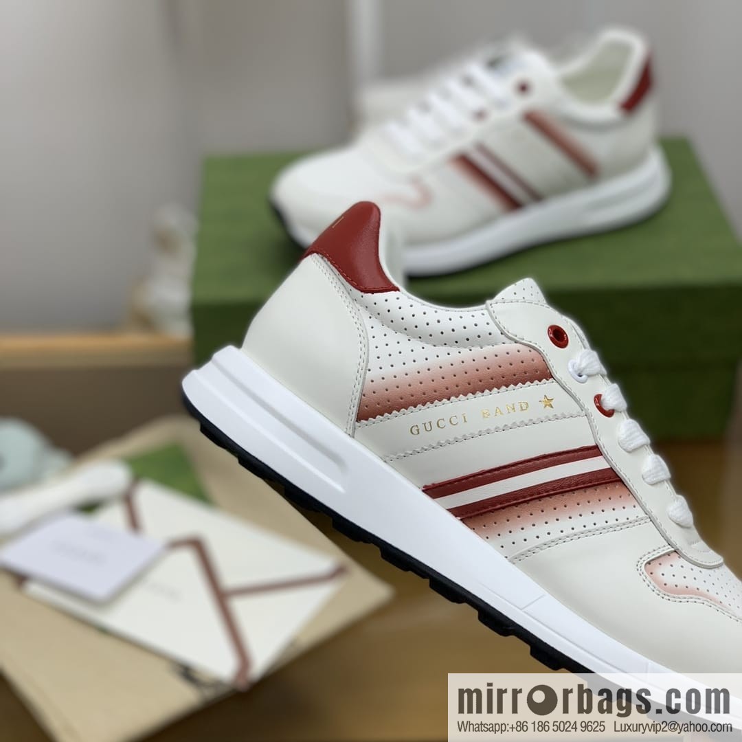 Gucci Gucci rubber outsole non-slip men's sports running shoes