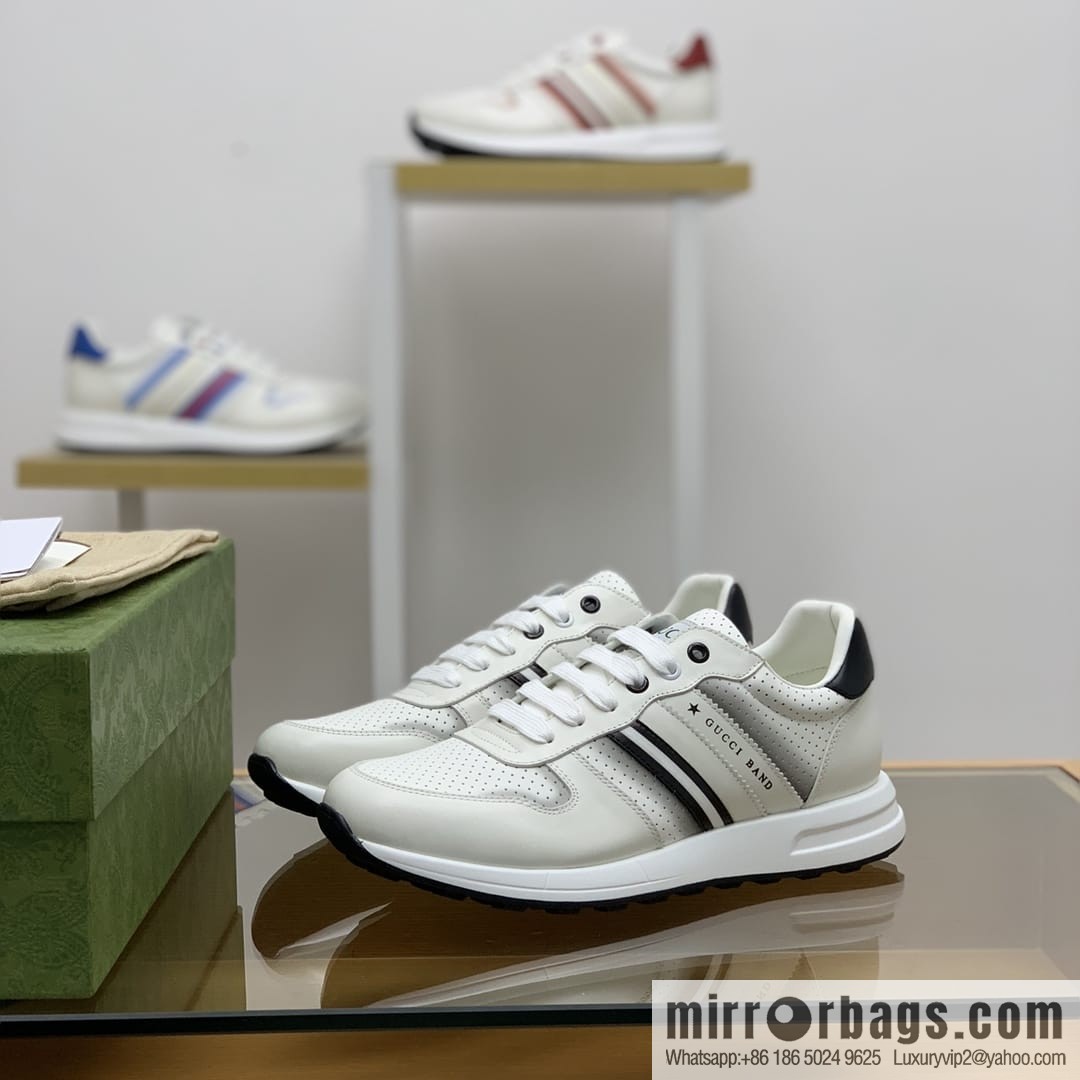 Gucci Gucci rubber outsole non-slip men's sports running shoes