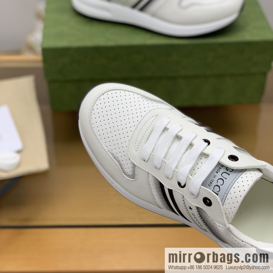 Gucci Gucci rubber outsole non-slip men's sports running shoes