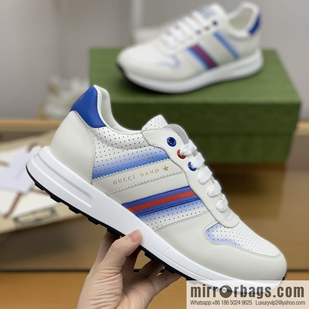 Gucci Gucci rubber outsole non-slip men's sports running shoes
