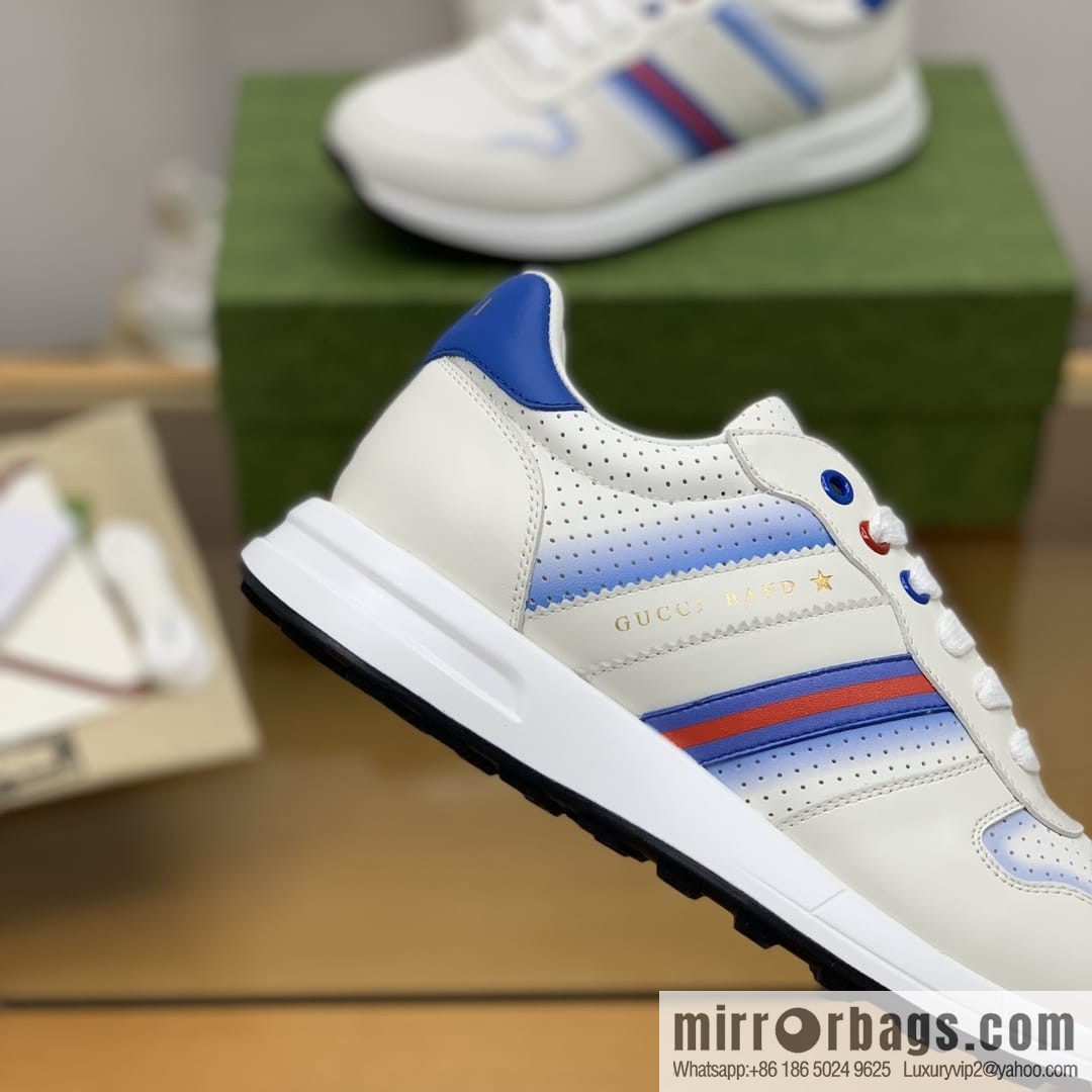 Gucci Gucci rubber outsole non-slip men's sports running shoes