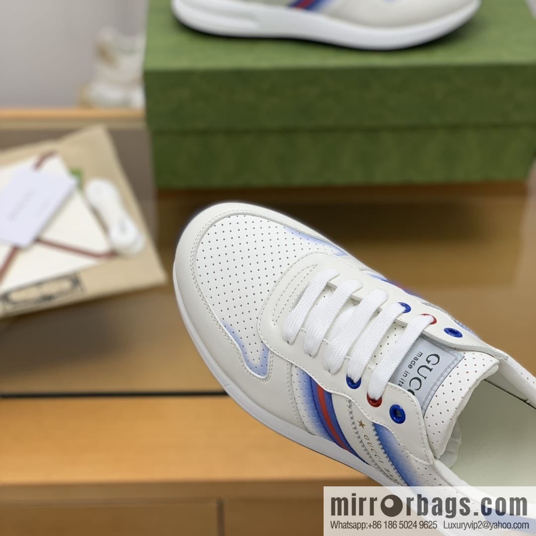 Gucci Gucci rubber outsole non-slip men's sports running shoes