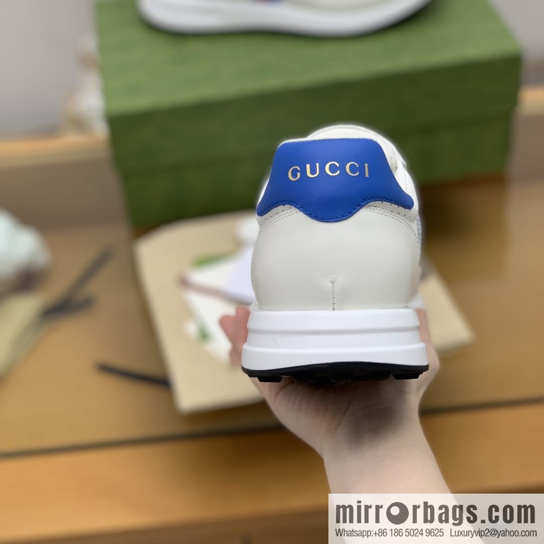 Gucci Gucci rubber outsole non-slip men's sports running shoes