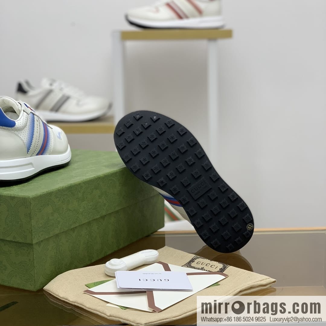 Gucci Gucci rubber outsole non-slip men's sports running shoes