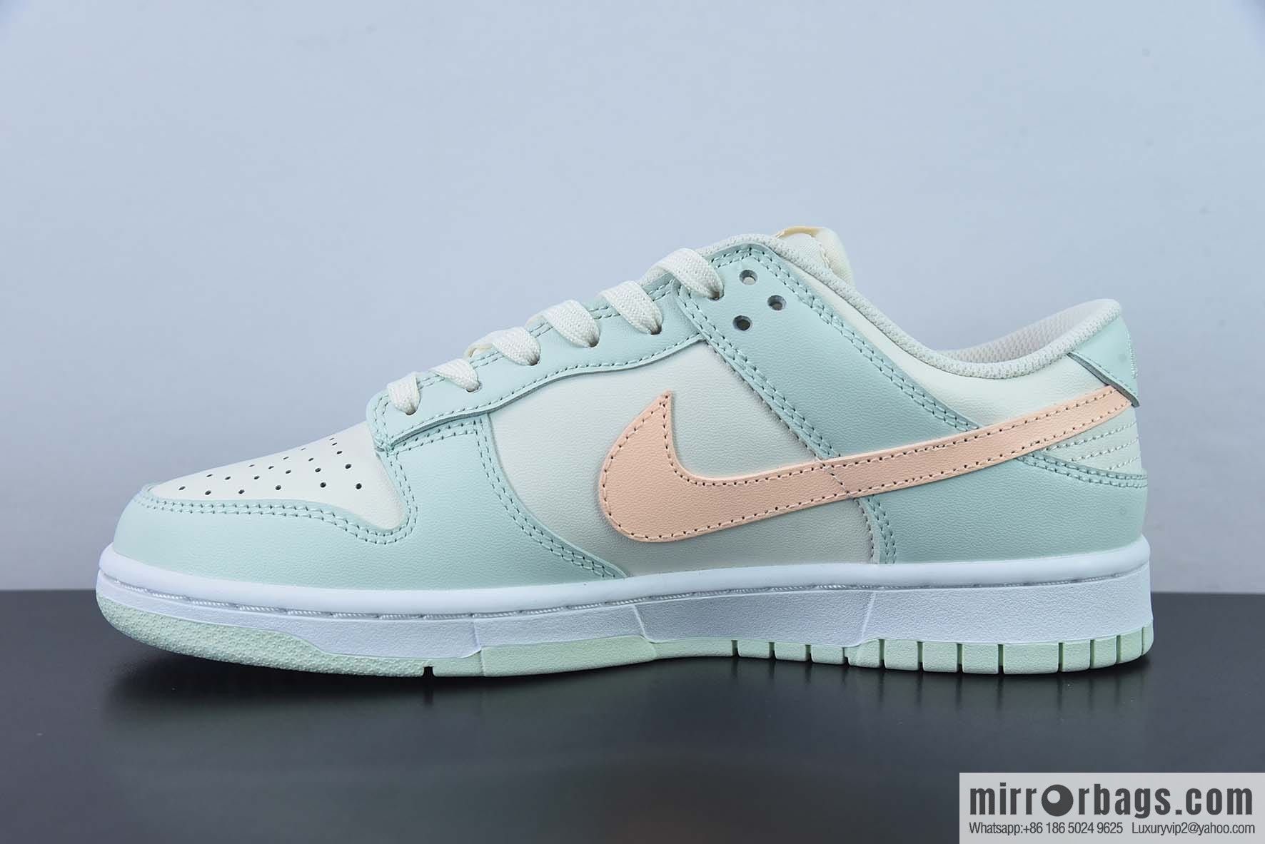 NK Dunk SB Low summer fresh, light pink mint green low-top casual board shoes, item number: DD1503-104