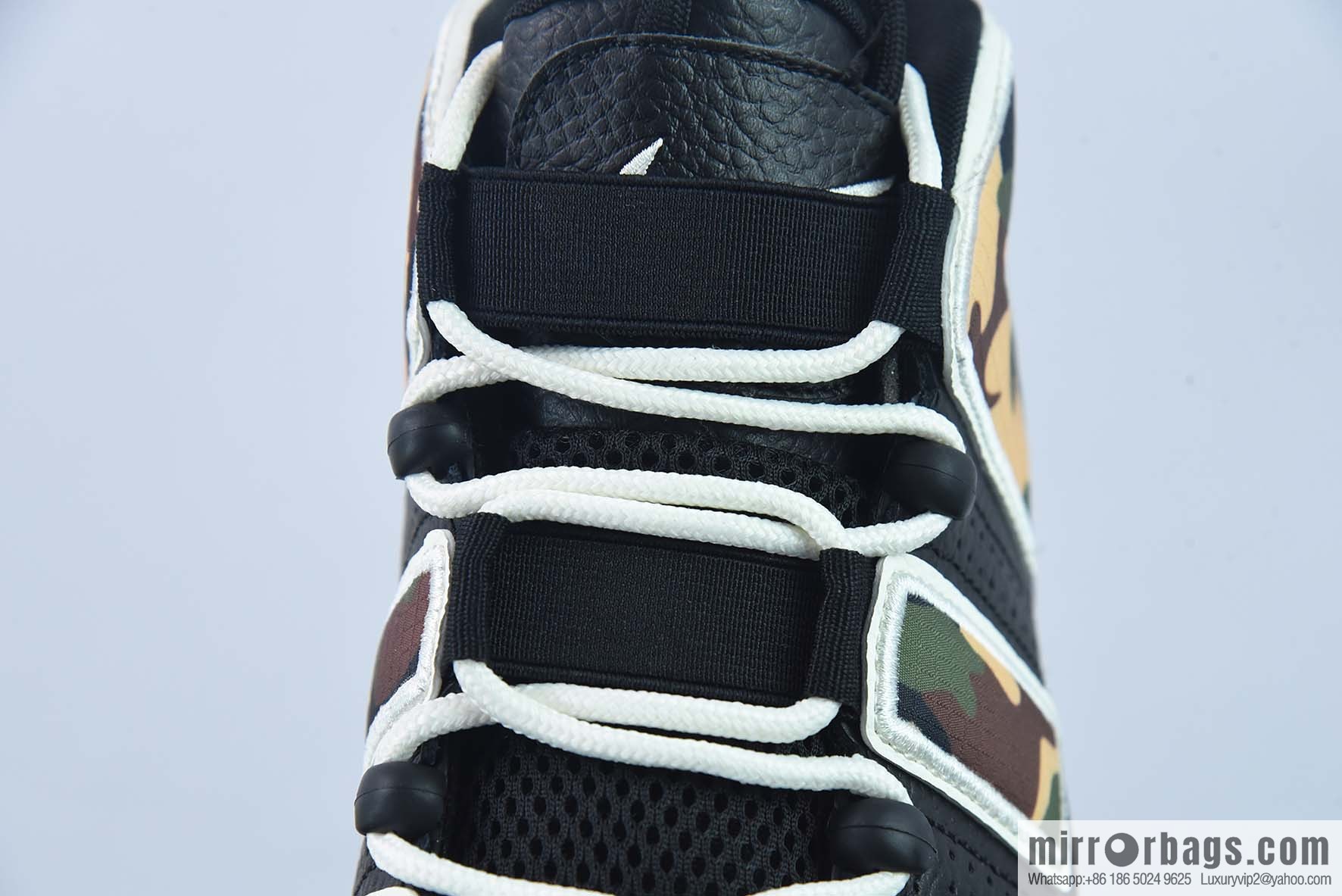 NK Air More Uptempo big AIR leather Vintage basketball shoes, official item number: CJ6122-001