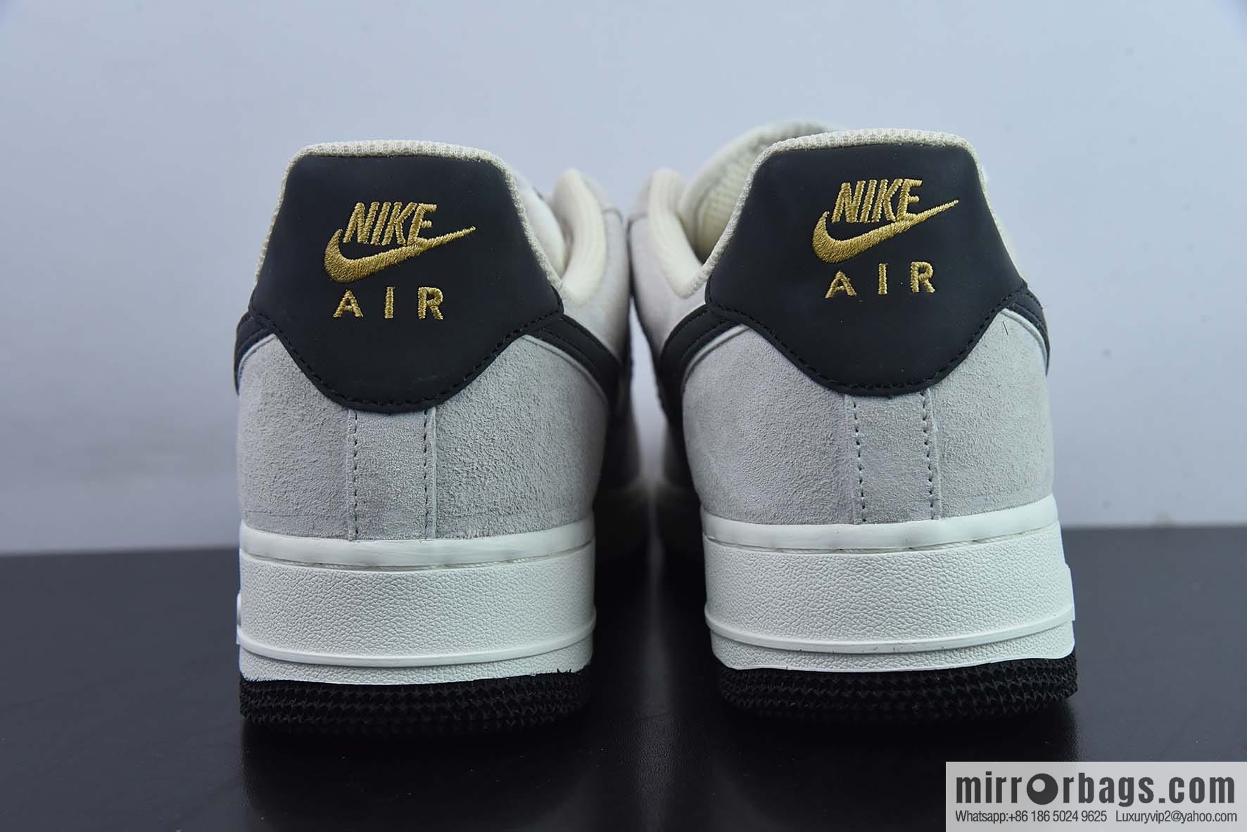 Nike Air Force 1 Low '07 small hook black suede, Air Force One low help item number: KK5636-810