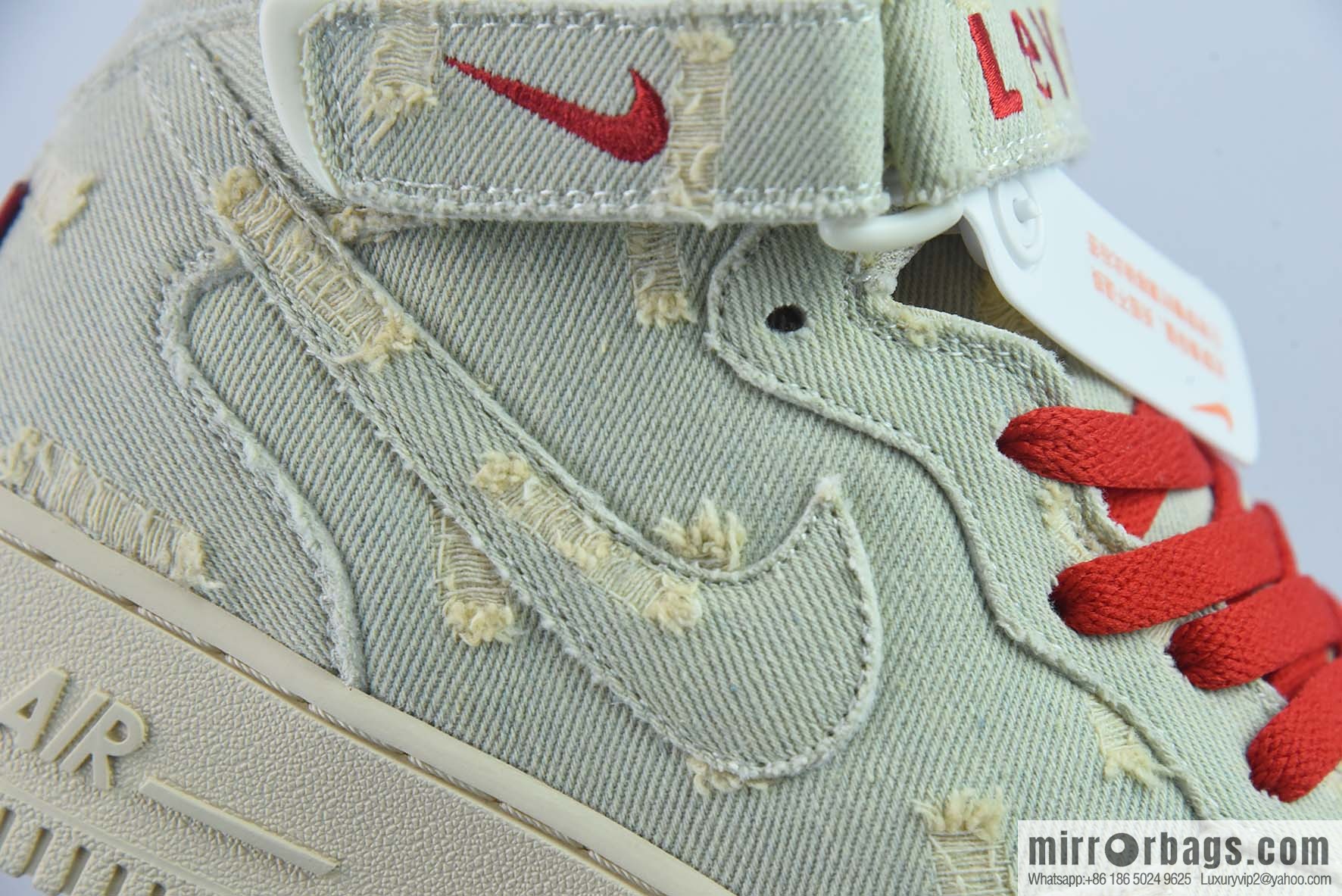 Air Force 1 '07 MID Levi's Levi's joint name, Air Force One Zhonggang, item number: 651122K