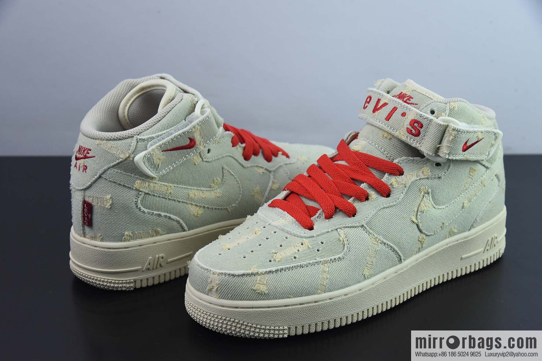 Air Force 1 '07 MID Levi's Levi's joint name, Air Force One Zhonggang, item number: 651122K