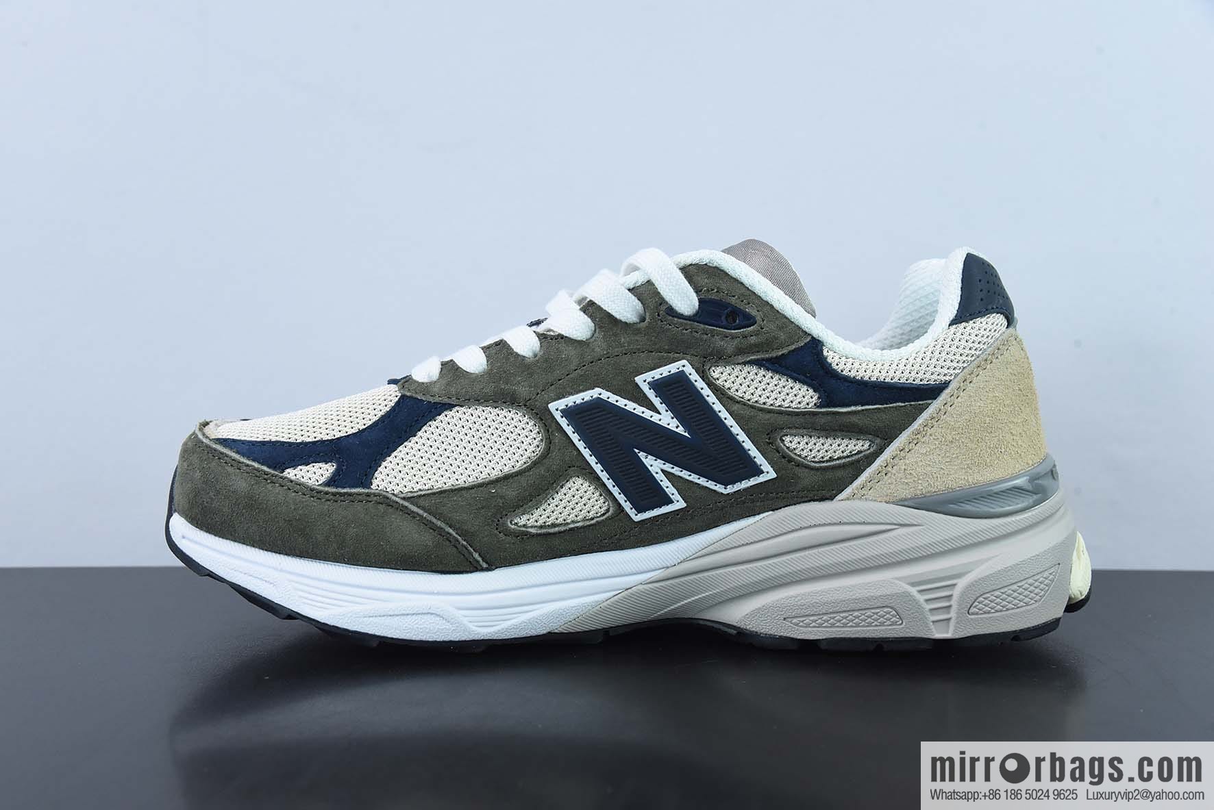 New Balance NB990 series, high-end American Vintage casual running shoes M990TO3