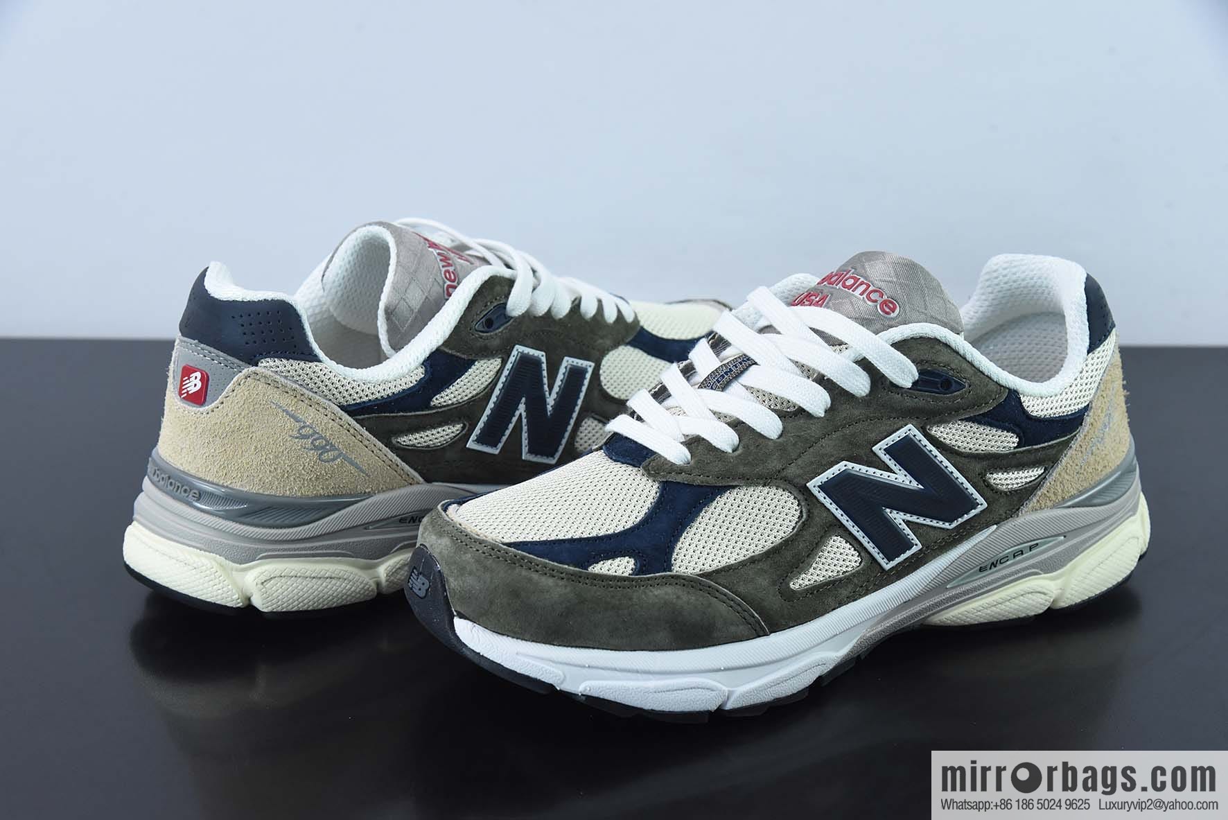New Balance NB990 series, high-end American Vintage casual running shoes M990TO3