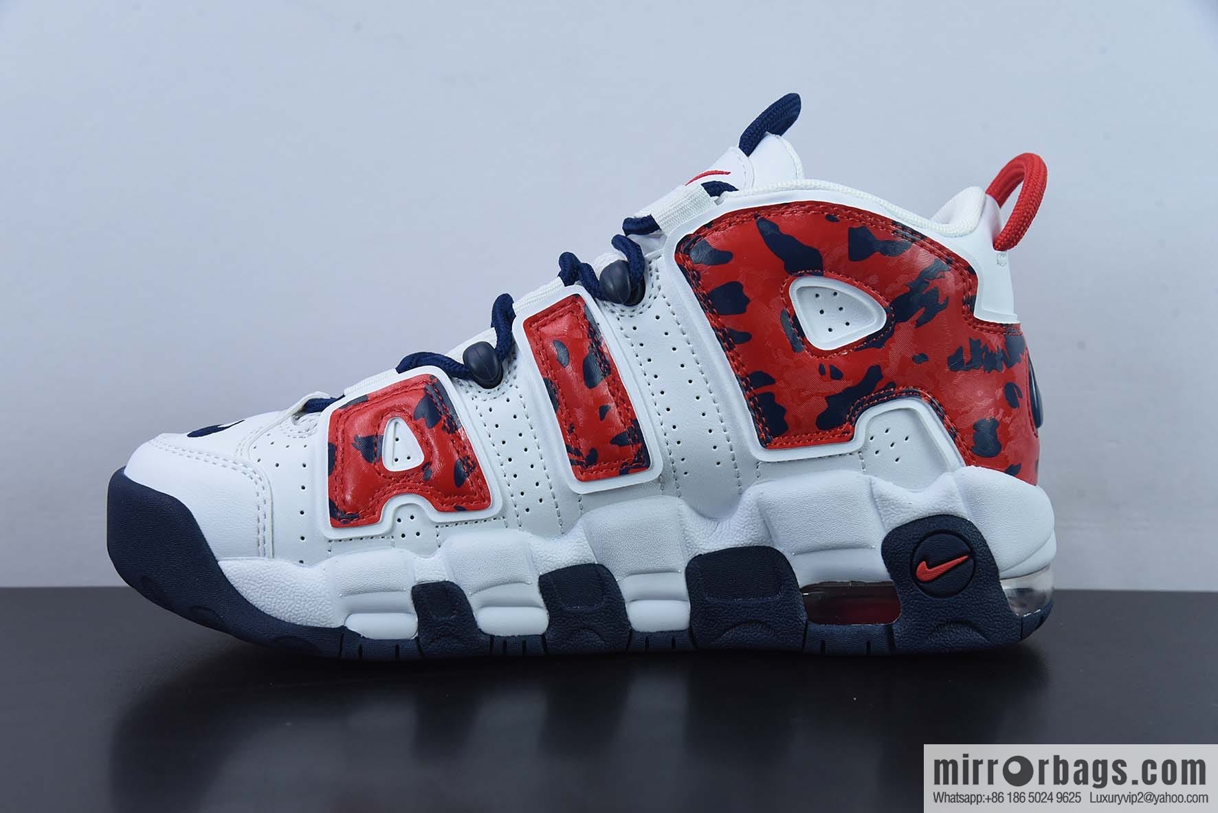 NK Air More Uptempo big AIR leather Vintage basketball shoes, official item number: CZ7885-100