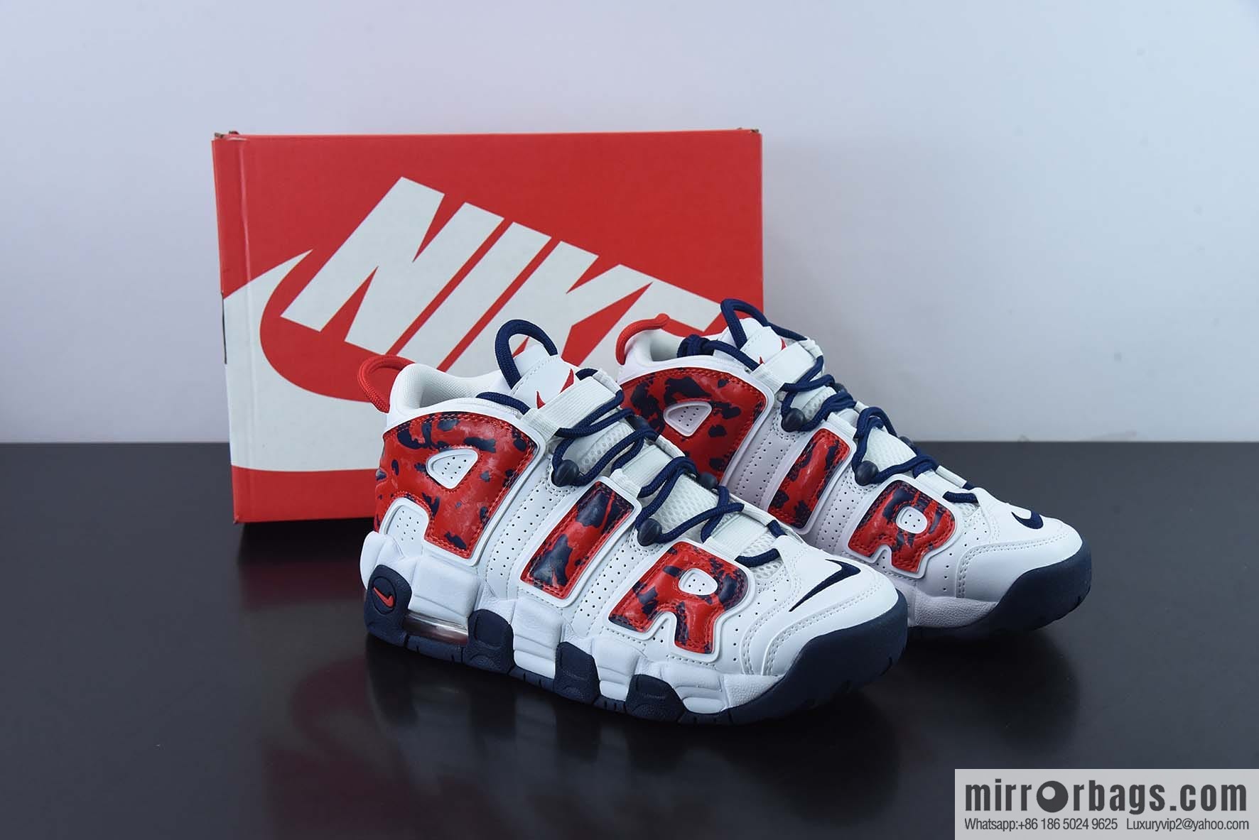 NK Air More Uptempo big AIR leather Vintage basketball shoes, official item number: CZ7885-100