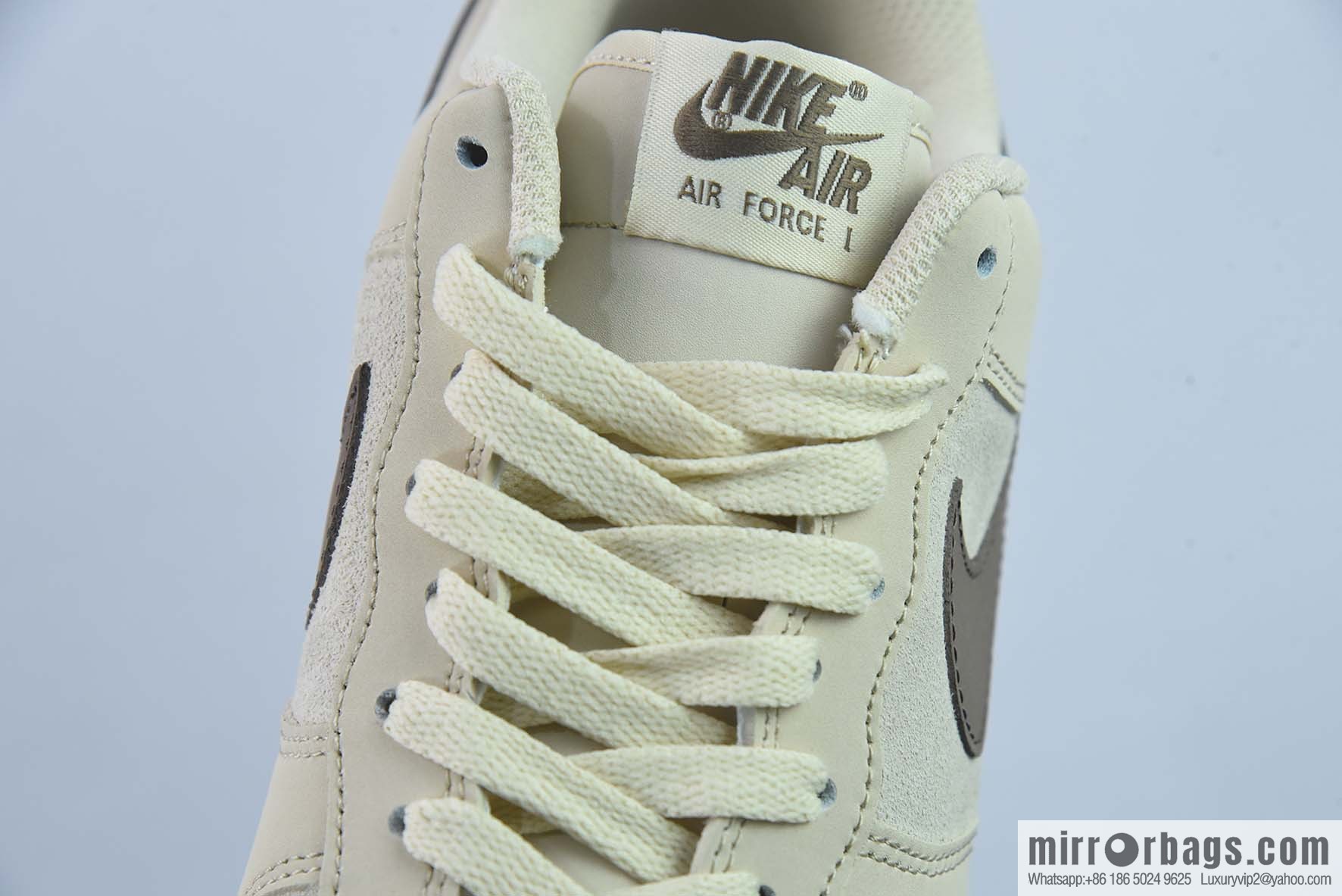NIke Air Force 1 AF1 Air Force One/Low Help, Khaki Brown LV printed item number: BS6055-301