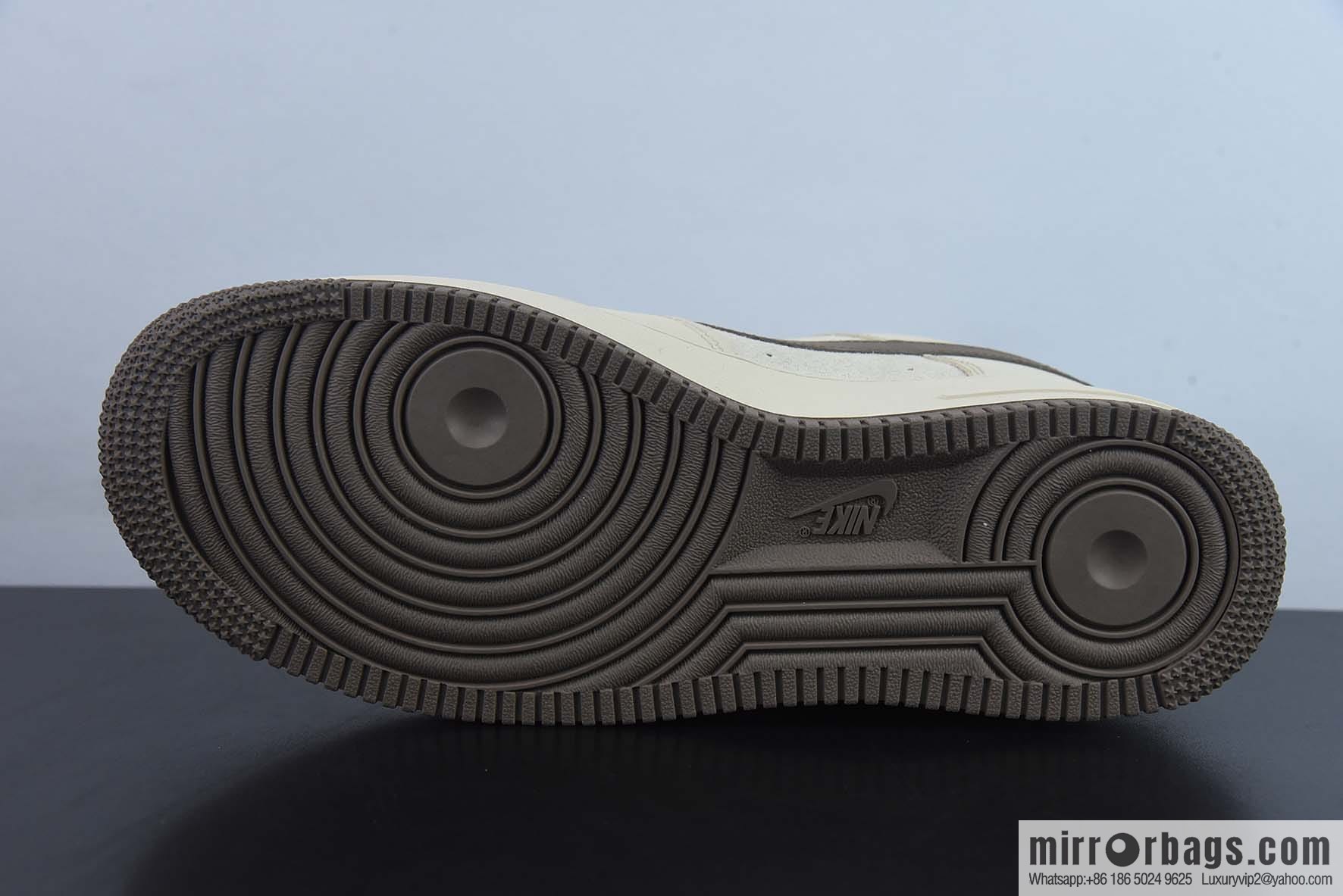 NIke Air Force 1 AF1 Air Force One/Low Help, Khaki Brown LV printed item number: BS6055-301