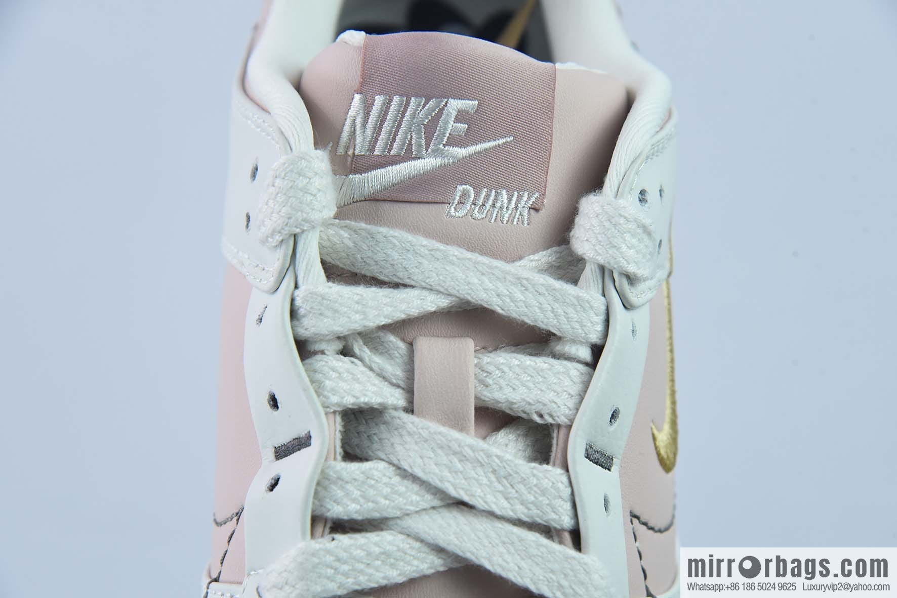 Nike Dunk Low Disrupt 2 white pink small Nike Swoosh low-top casual shoes, item number: DV4024-001