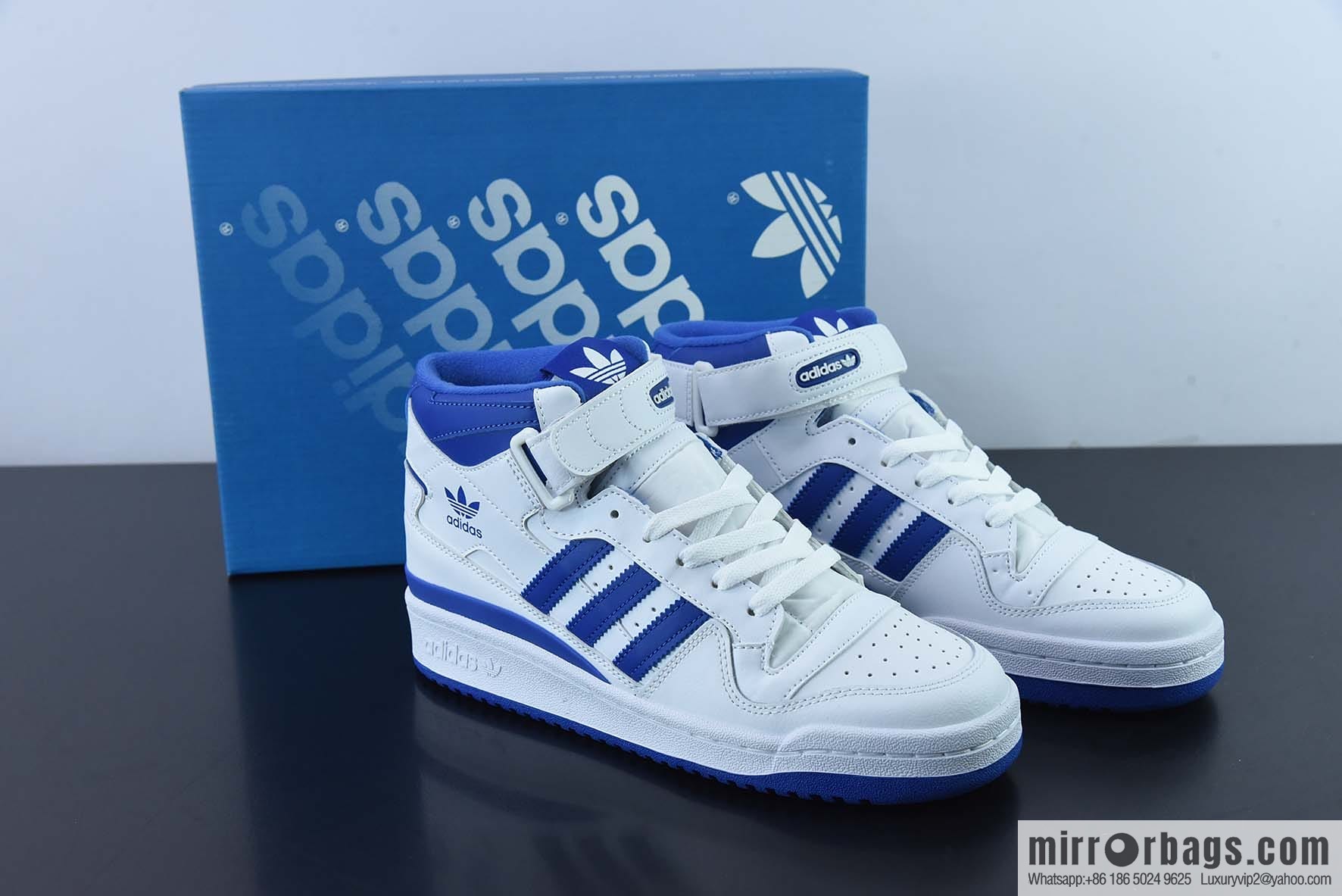 Ad Forum 84 High Blue Thread Popular Items, Classic Vintage High Top Basketball Shoes FY4976