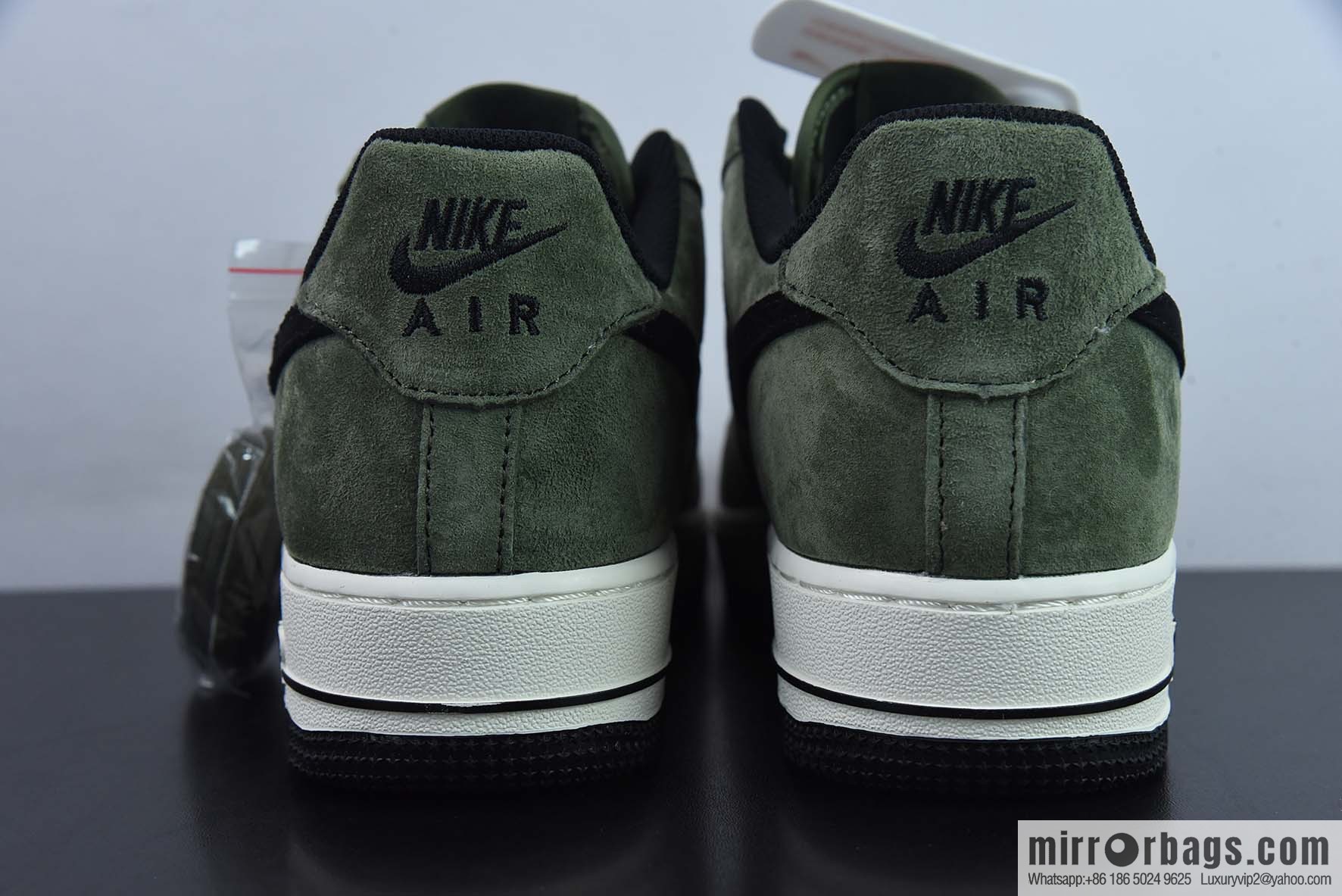 AKIRA × Nike Air Force 1 Low '07 Morandi green, suede, gypsy color scheme Air Force No. 1 low-top casual board shoes, item number: DI3966-023
