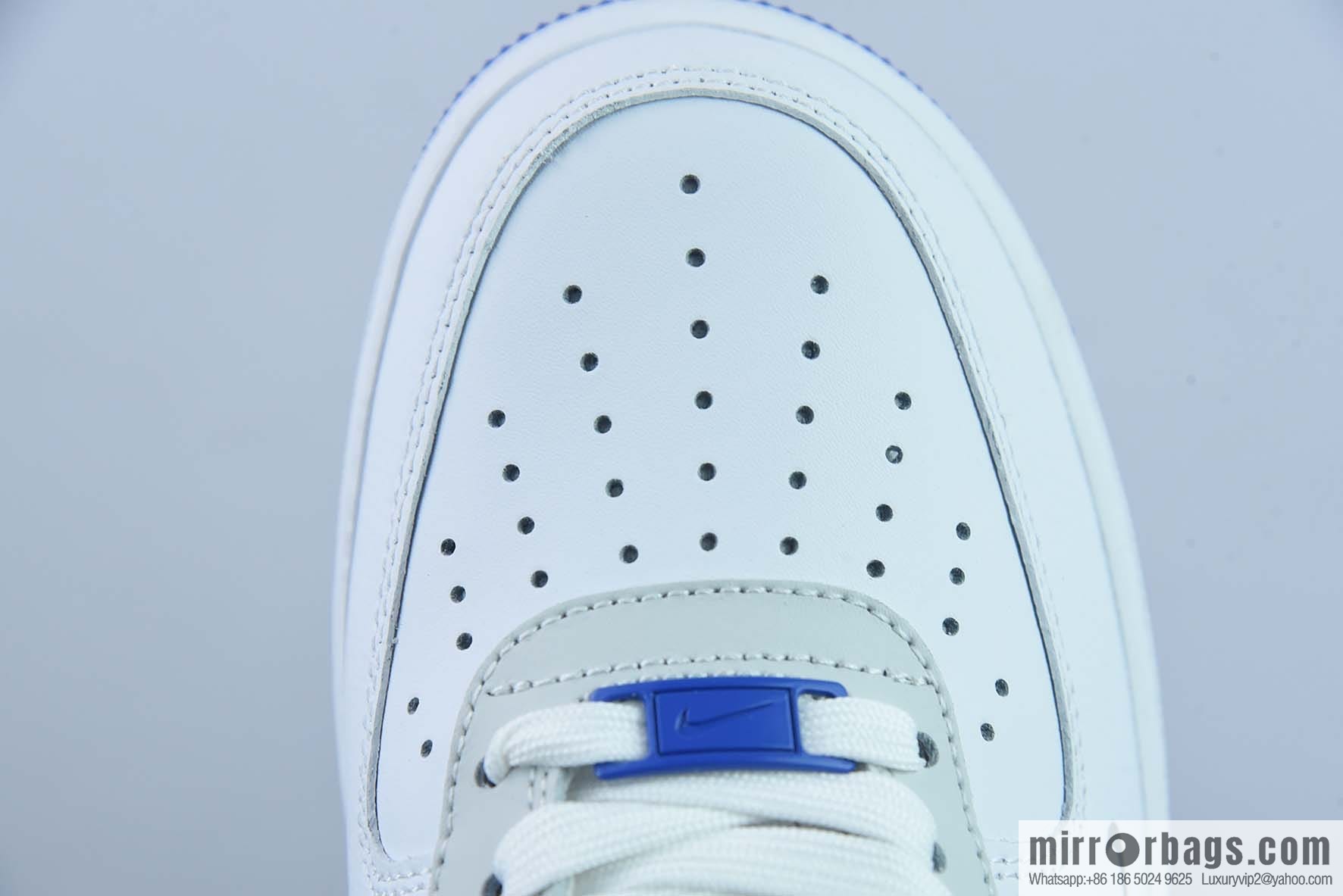 Nike Air Force 1 AF1 Air Force One/low-top, white gray blue, item number: FB1844-111