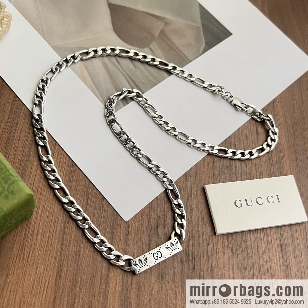 New Gucci gucci joint adidast necklace