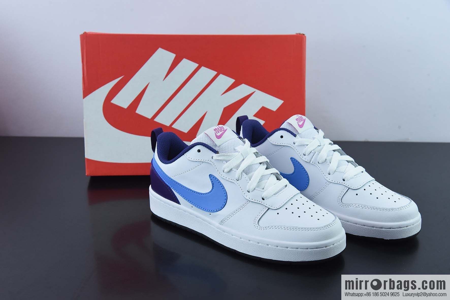 Nk Court Borough Low 2 Nike Campus Casual Board Shoes BQ5448-106