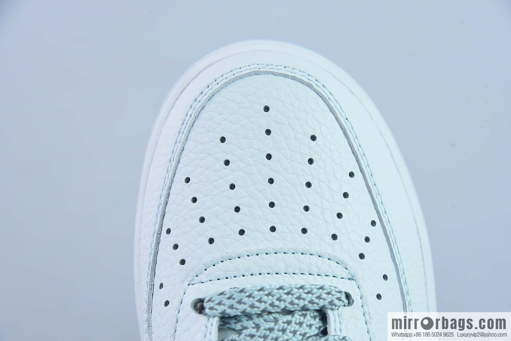 Nike Air Force 1 Mid Mark line Gypsy, ice blue color scheme Air Force No. 1 mid-help casual board shoes Item number: MK0619-255