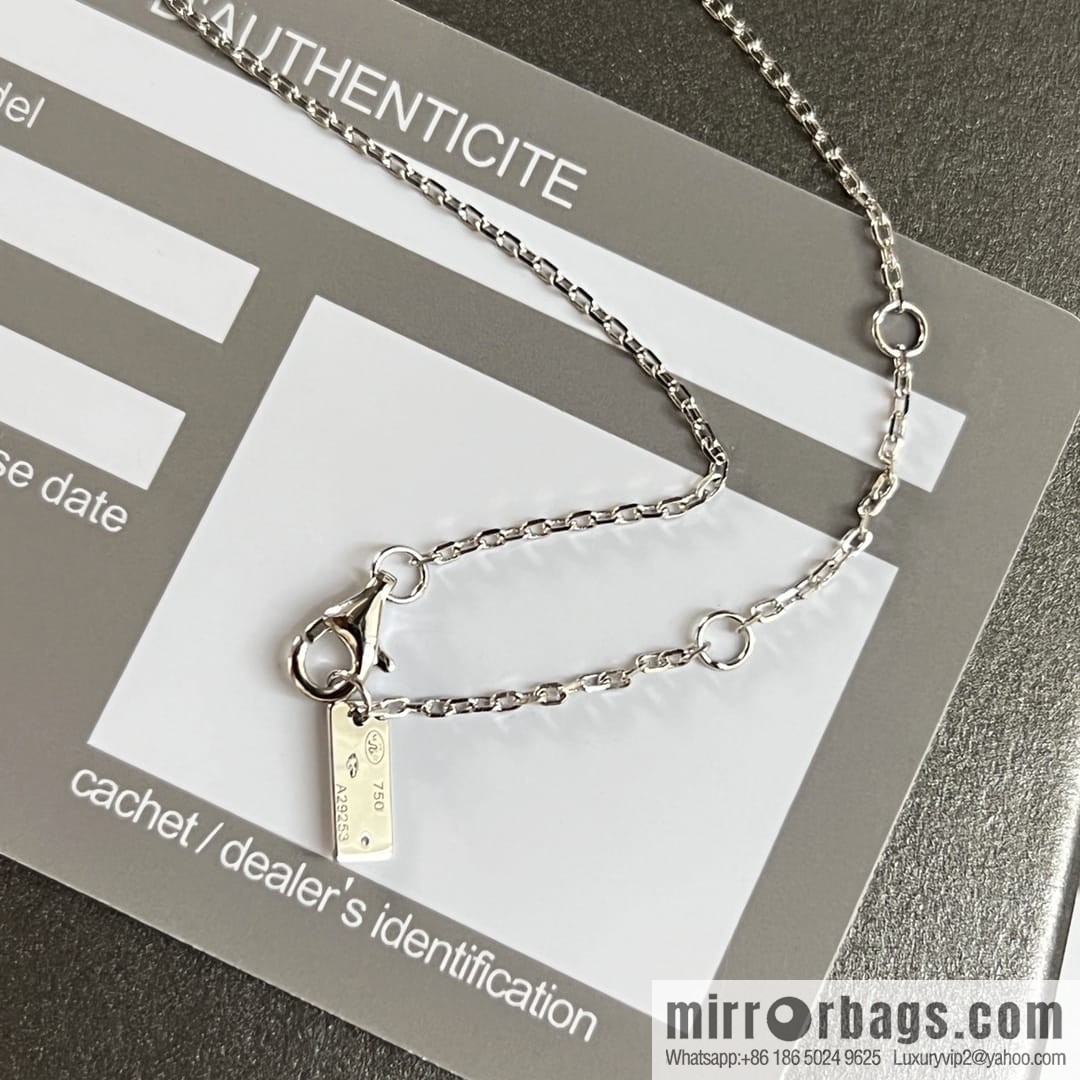Messika MOVE glossy three diamond necklace