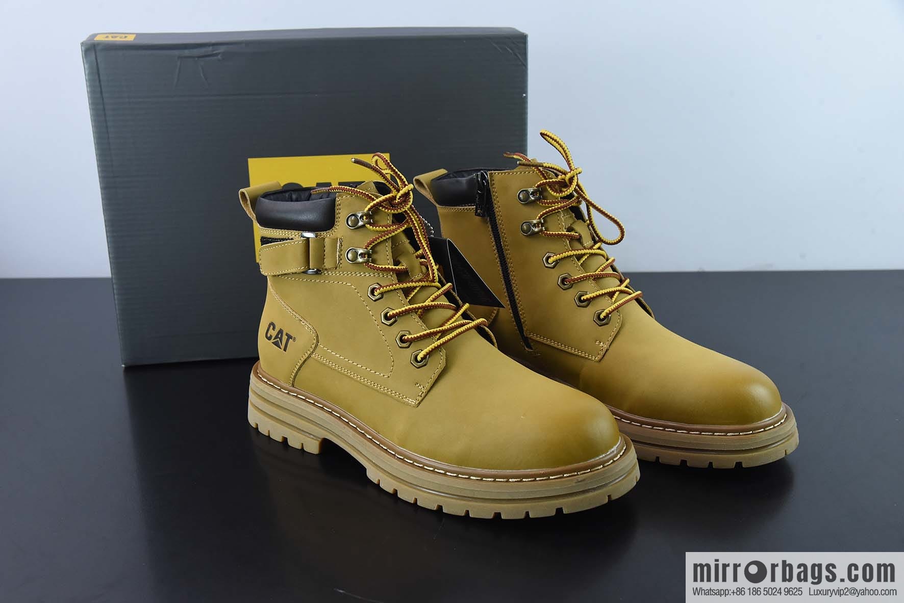 CAT Carter Outdoor Leisure Tooling Big Yellow Boots Series