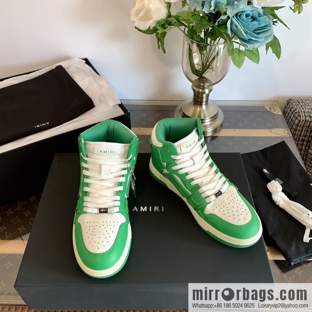 Handmade Unisex His & Hers high top bone shoes with double leather fit