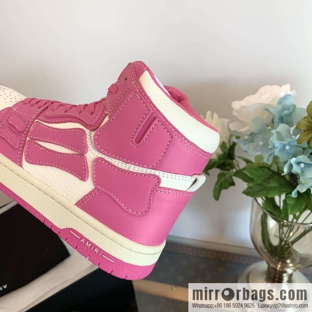 Handmade Unisex His & Hers high top bone shoes with double leather fit