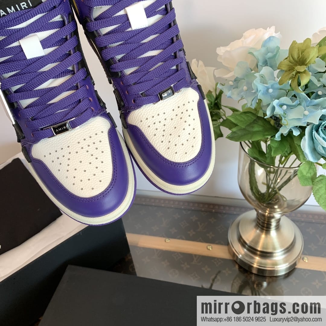 Handmade Unisex His & Hers high top bone shoes with double leather fit