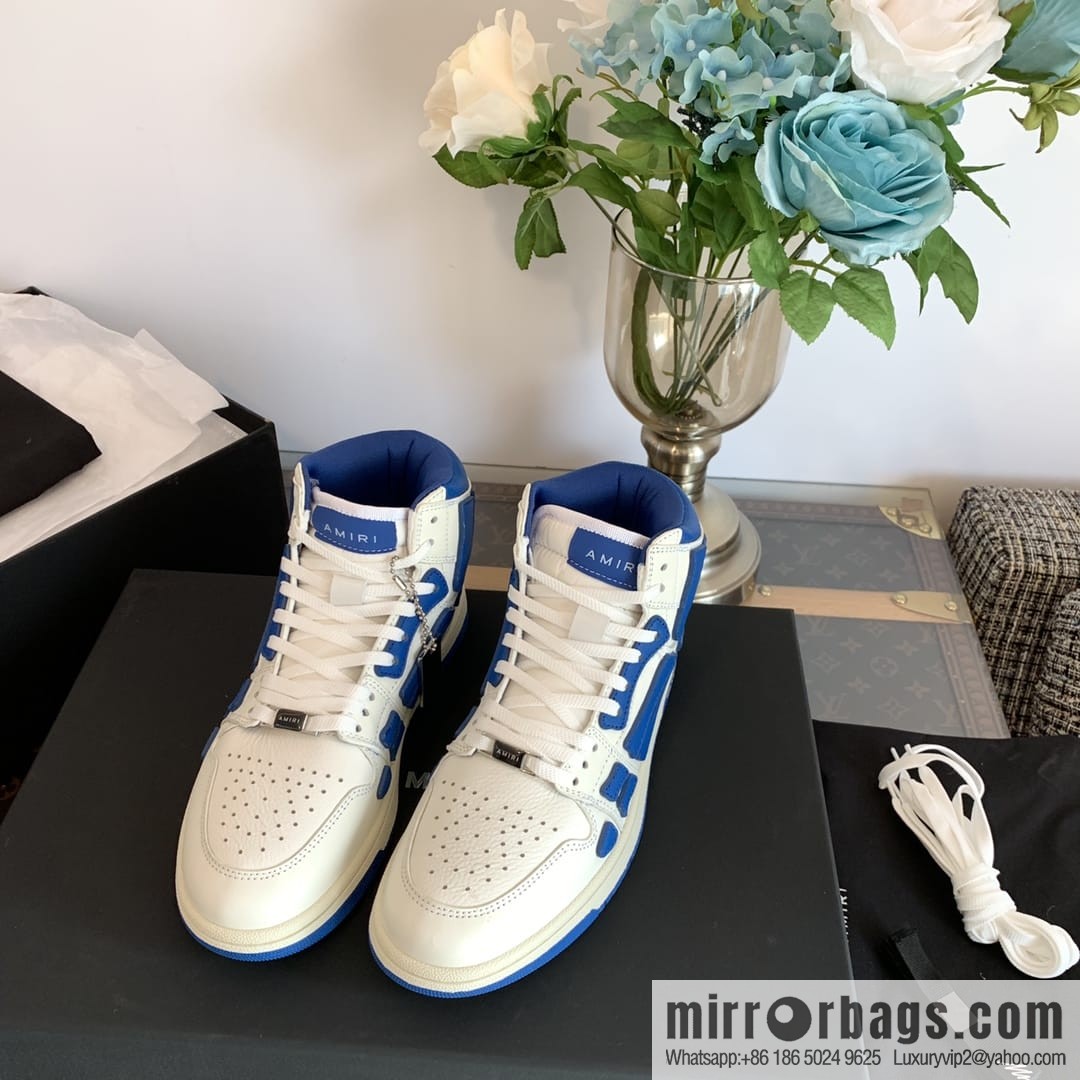 Handmade Unisex His & Hers high top bone shoes with double leather fit