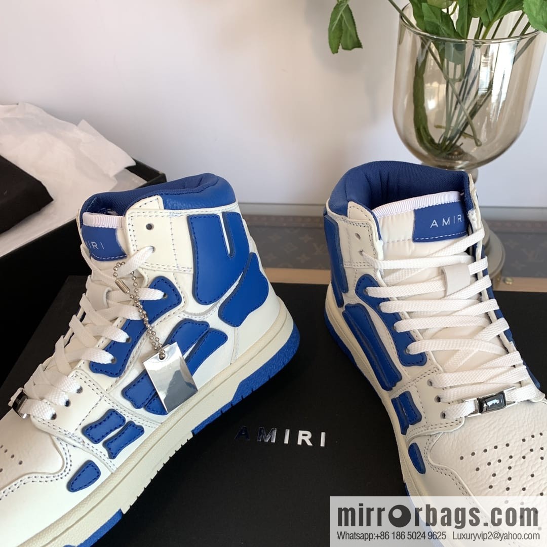Handmade Unisex His & Hers high top bone shoes with double leather fit