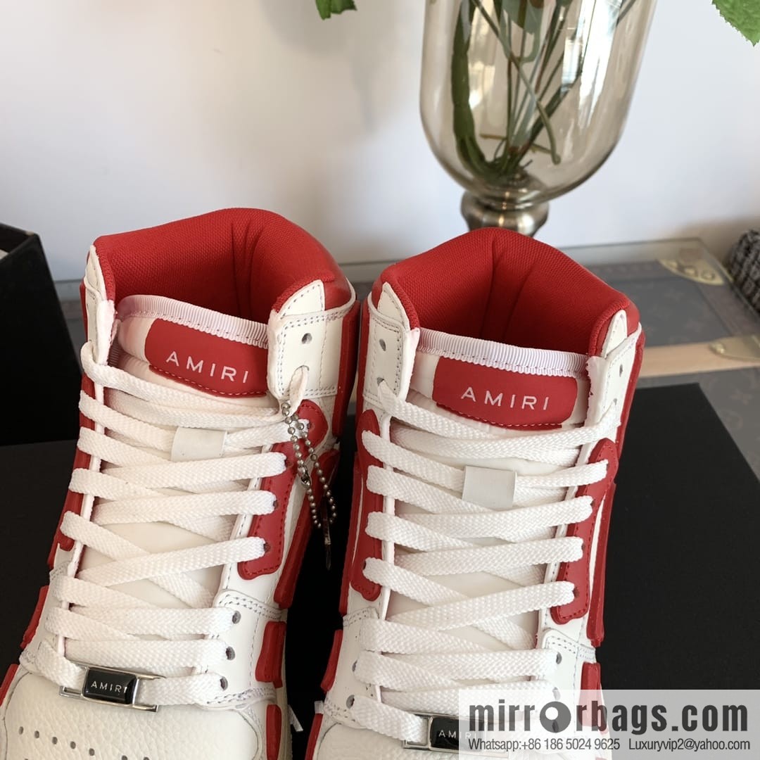 Handmade Unisex His & Hers high top bone shoes with double leather fit