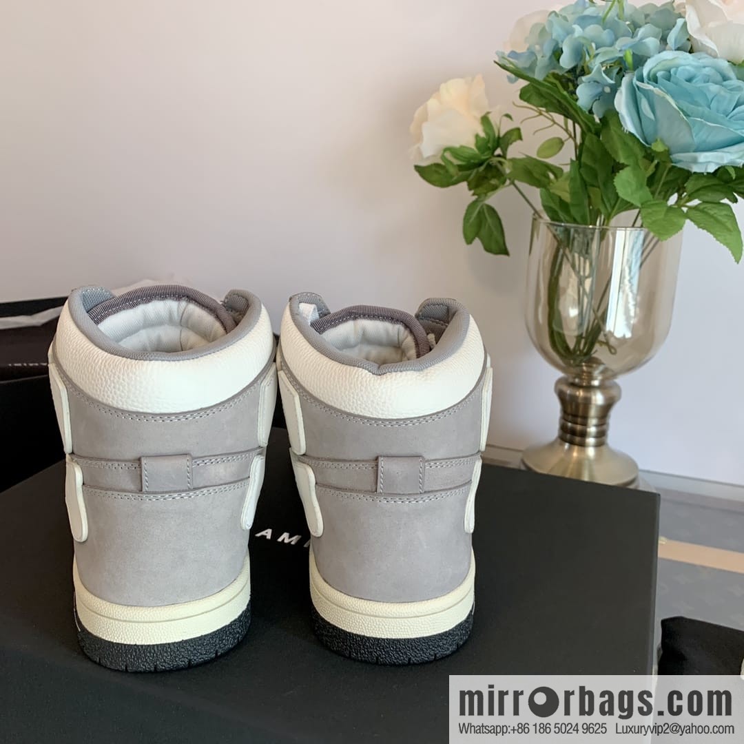 Handmade Unisex His & Hers high top bone shoes with double leather fit