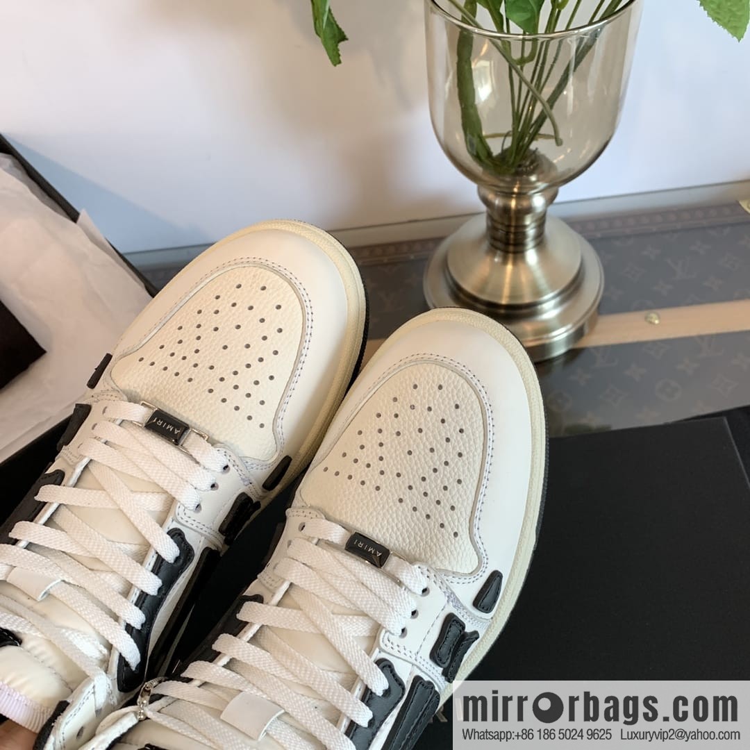 Handmade Unisex His & Hers high top bone shoes with double leather fit