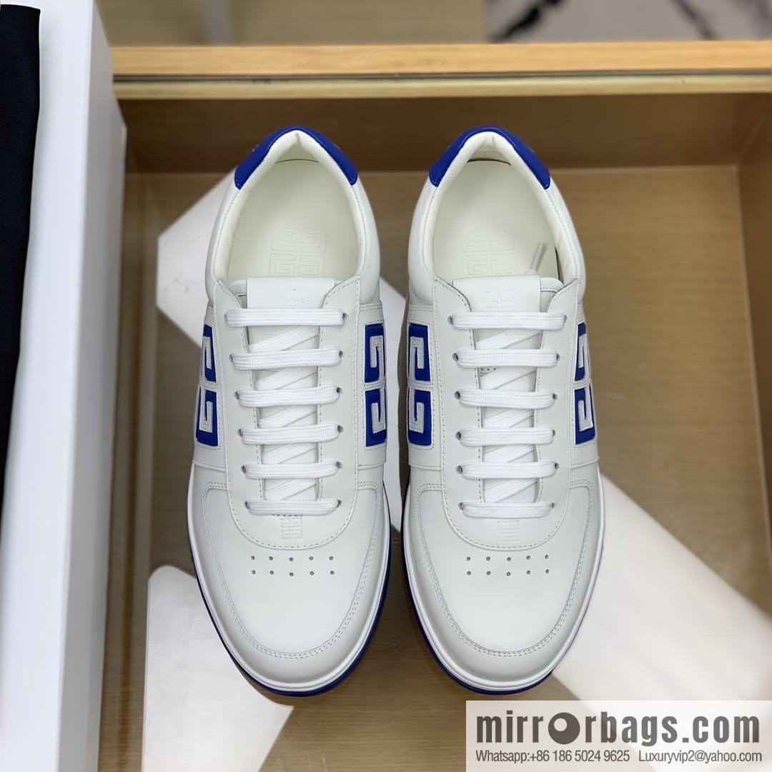 GIVENCHY Givenchy, made of leather, iconic printed 4 G pattern new men's sports and leisure shoes