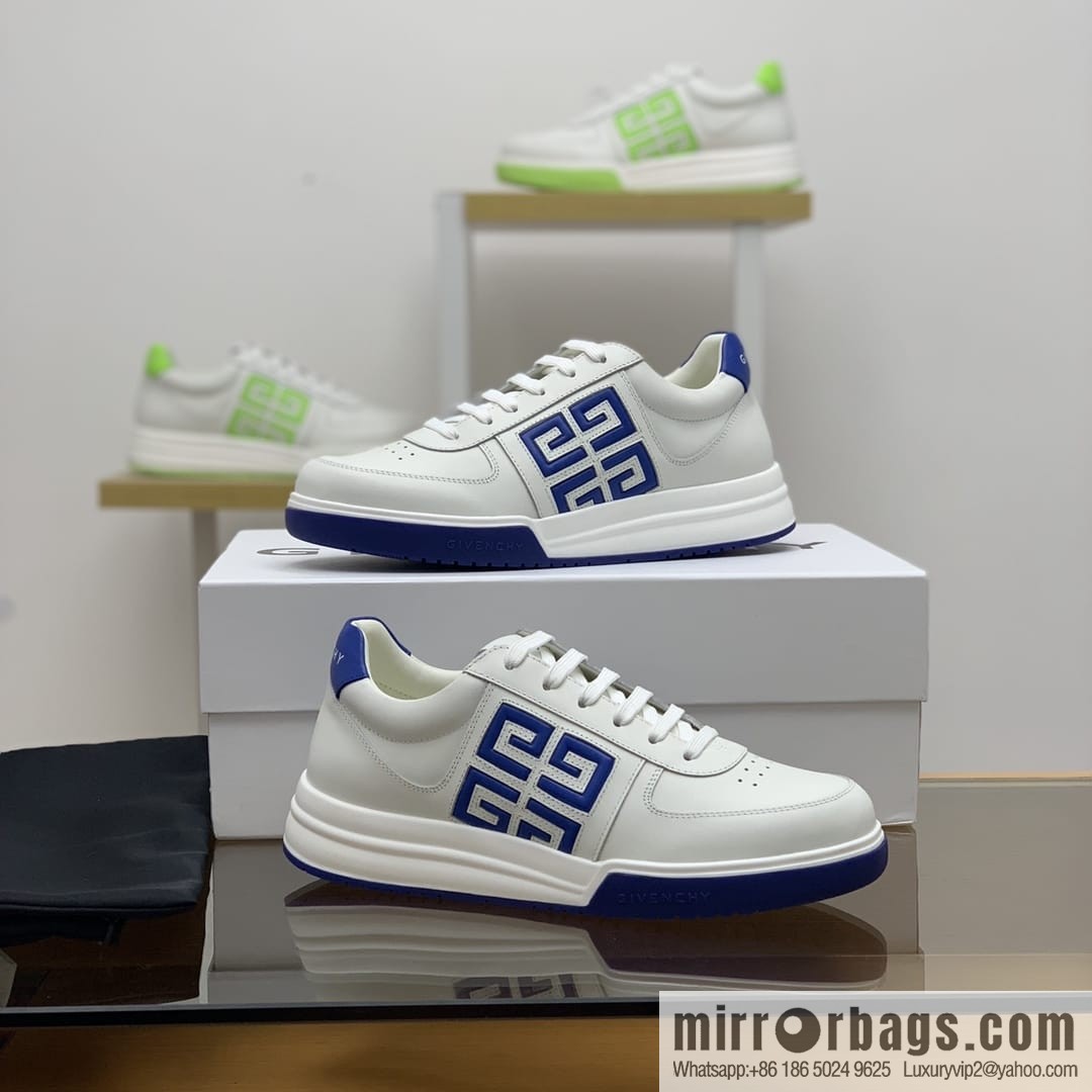 GIVENCHY Givenchy, made of leather, iconic printed 4 G pattern new men's sports and leisure shoes