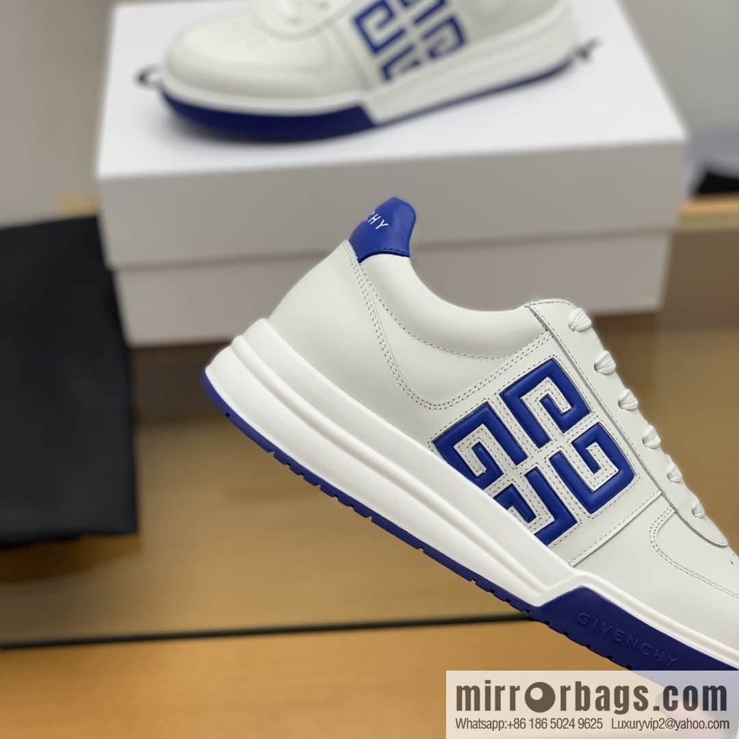 GIVENCHY Givenchy, made of leather, iconic printed 4 G pattern new men's sports and leisure shoes