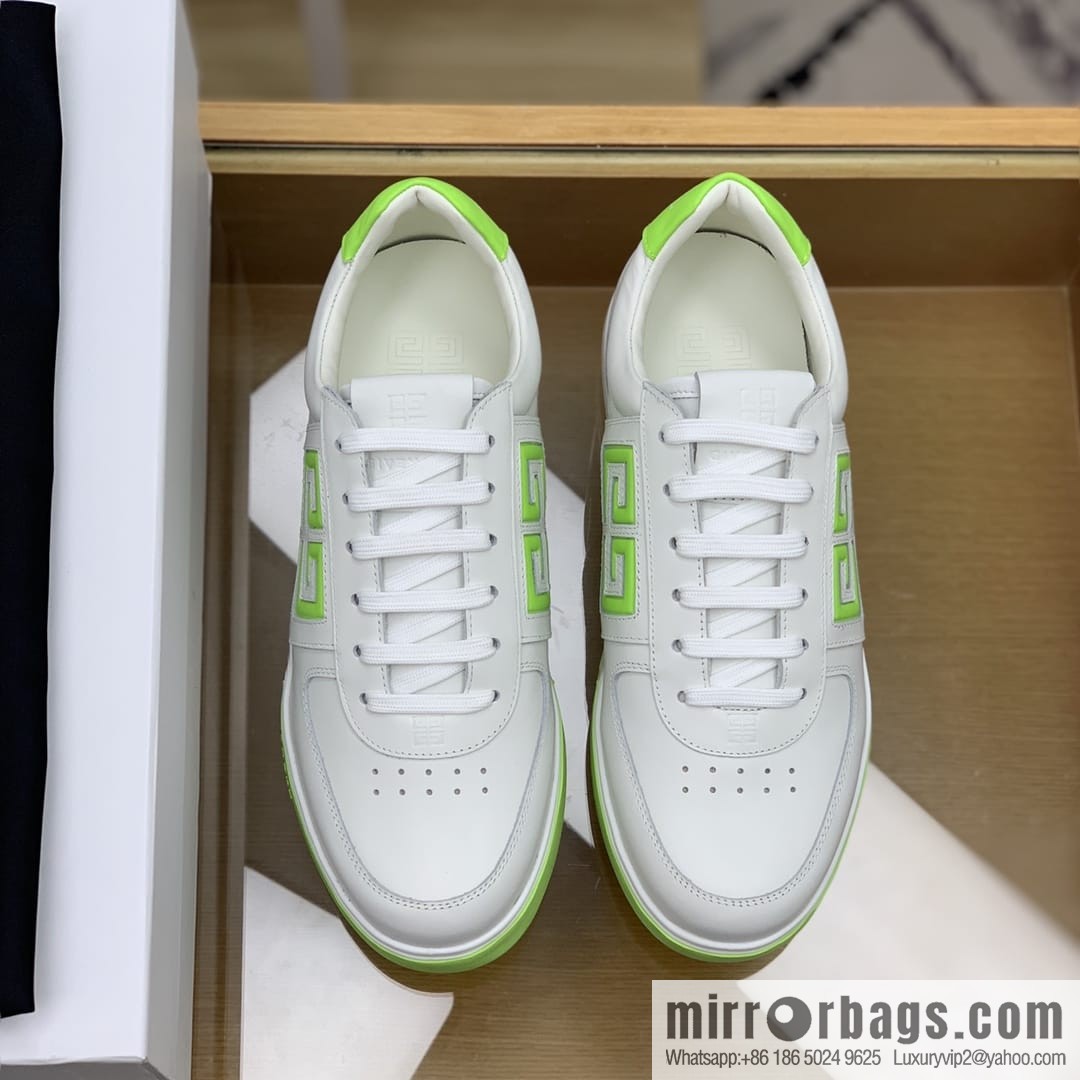 GIVENCHY Givenchy, made of leather, iconic printed 4 G pattern new men's sports and leisure shoes
