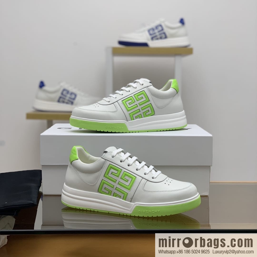 GIVENCHY Givenchy, made of leather, iconic printed 4 G pattern new men's sports and leisure shoes