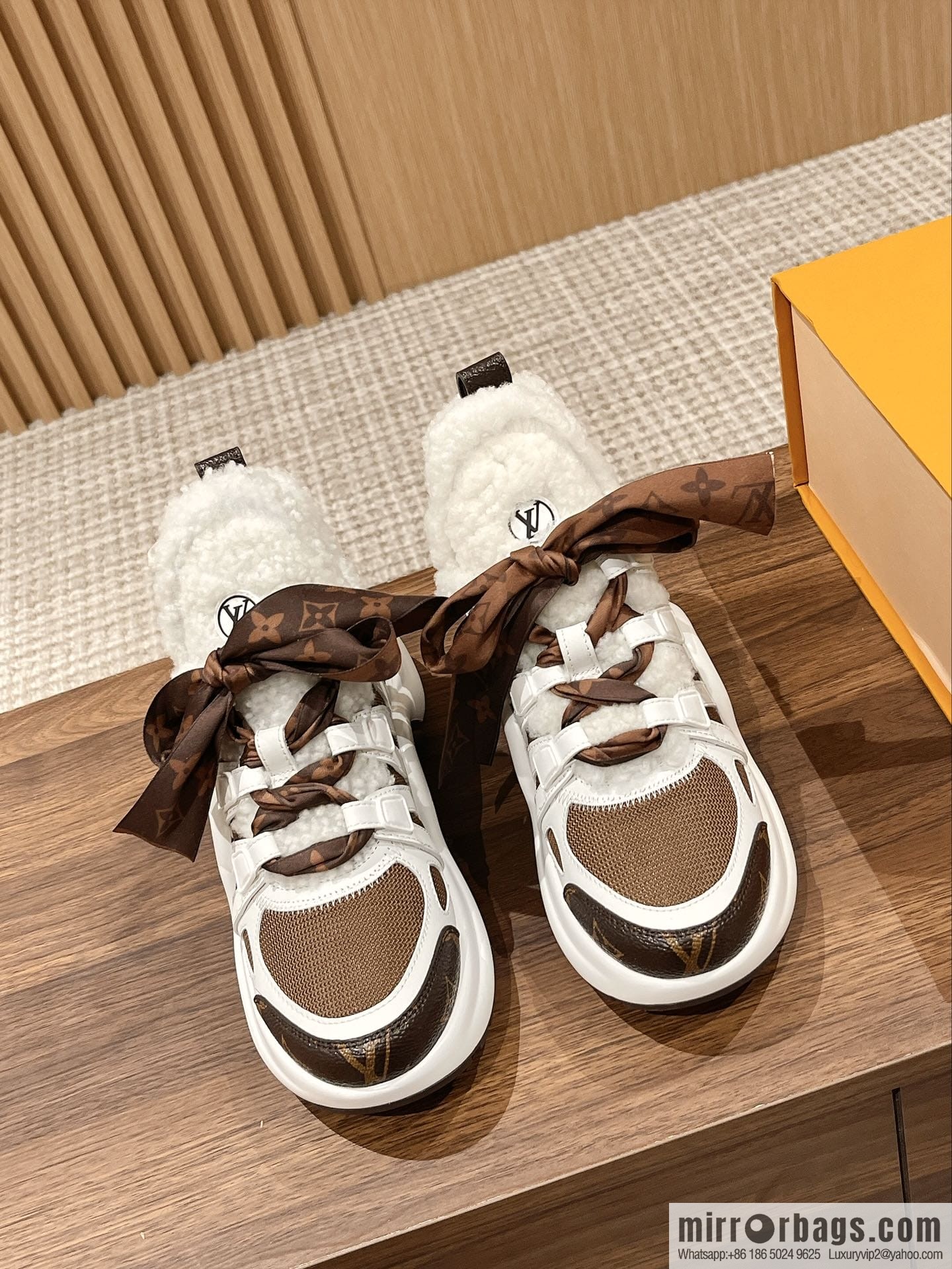 LV/Louis Vuitton donkey brand official website leisure sports dad shoes