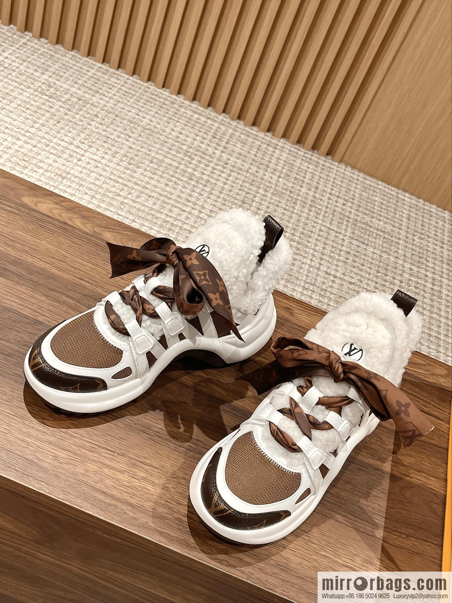 LV/Louis Vuitton donkey brand official website leisure sports dad shoes