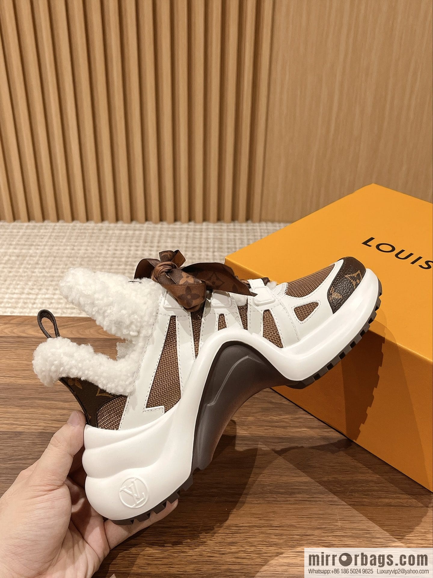 LV/Louis Vuitton donkey brand official website leisure sports dad shoes
