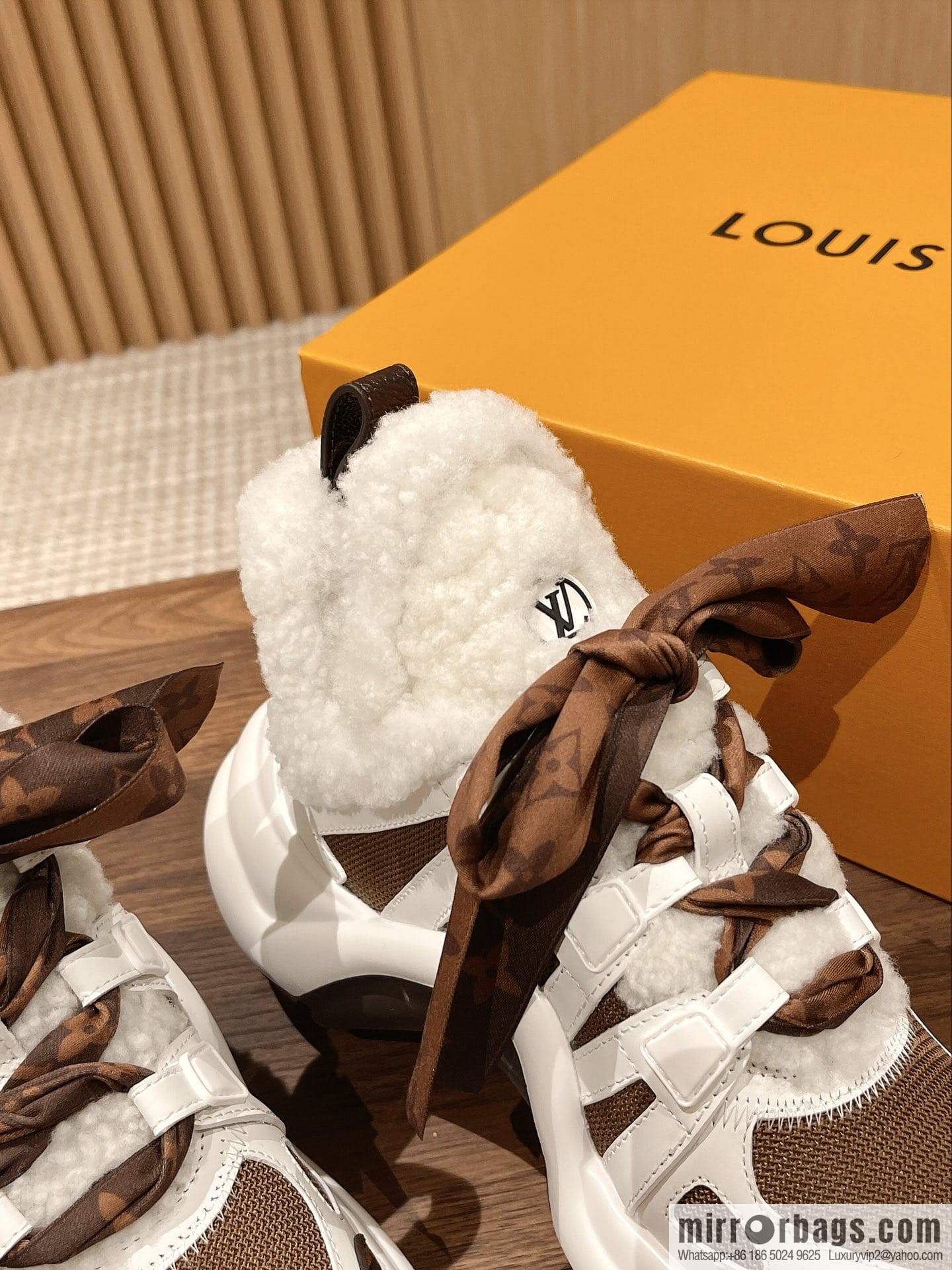 LV/Louis Vuitton donkey brand official website leisure sports dad shoes