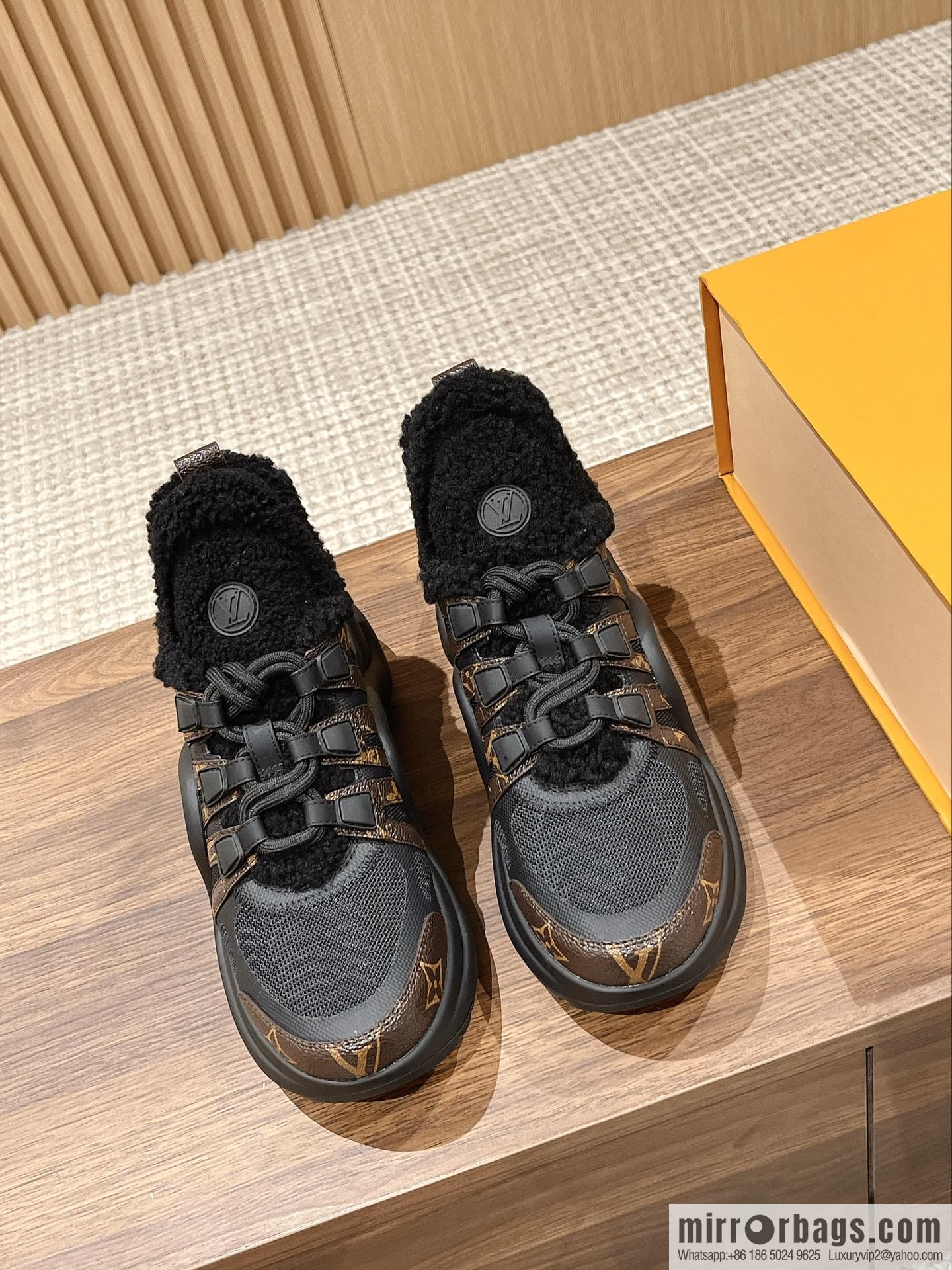 LV/Louis Vuitton donkey brand official website leisure sports dad shoes