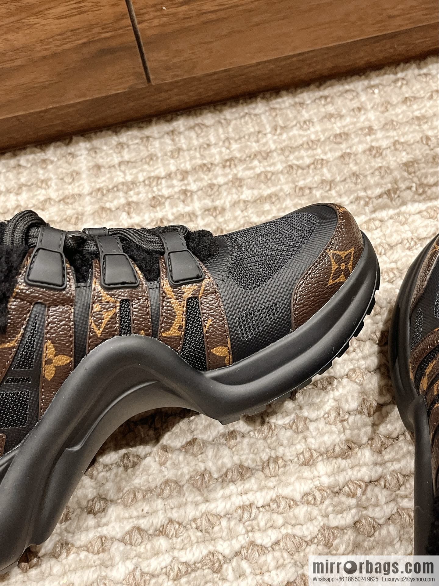 LV/Louis Vuitton donkey brand official website leisure sports dad shoes