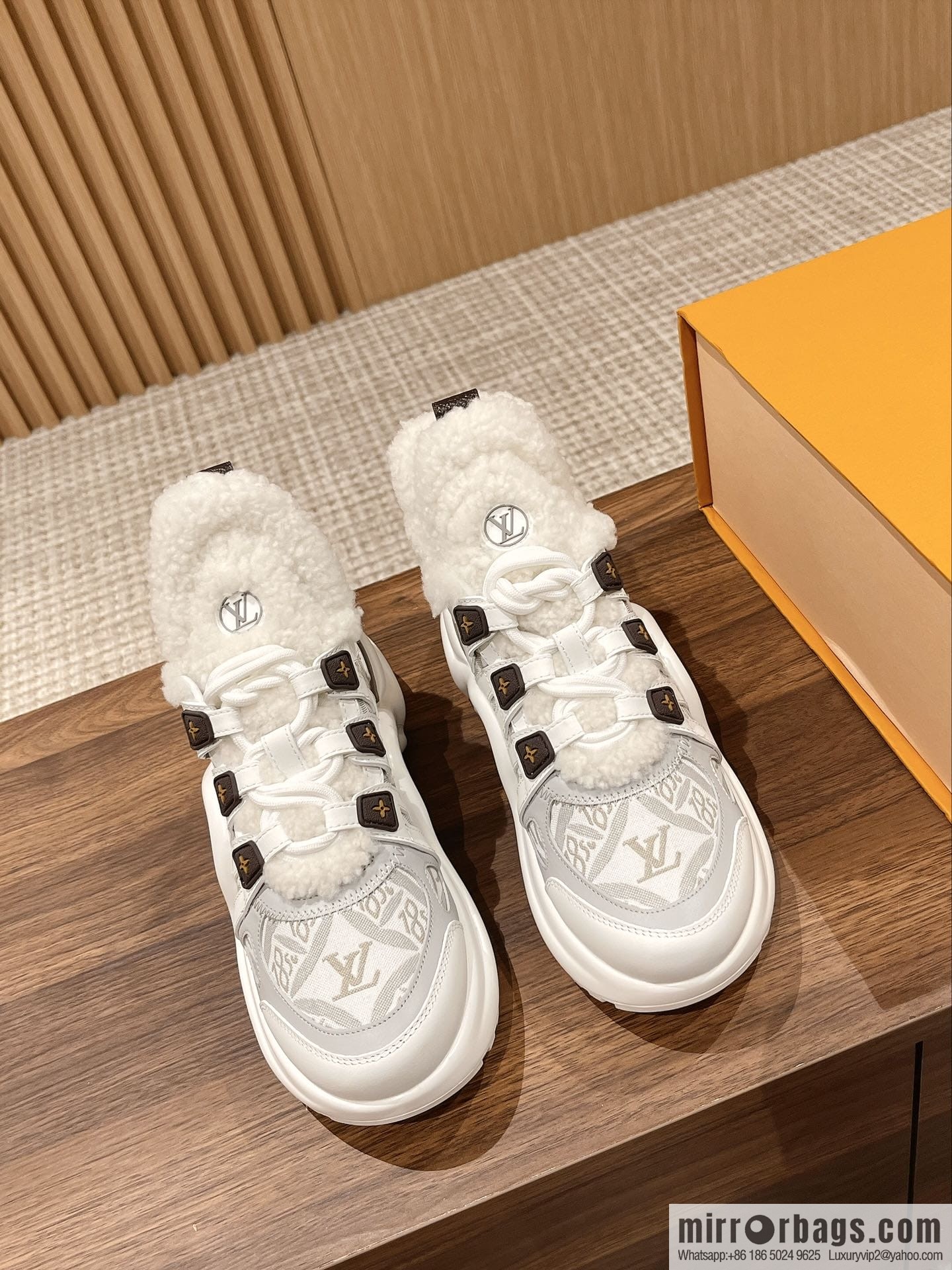 LV/Louis Vuitton donkey brand official website leisure sports dad shoes